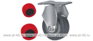 Колесо неповоротное Lema BF1-PU-38-35-3