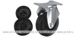 Колесо неповоротное Lema CE1-PA-75-55-3