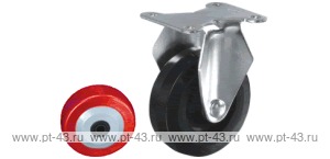 Колесо неповоротное Lema CE1-PU-75-55-4