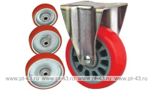 Колесо неповоротное Lema FC1-TPU-125-230-6A